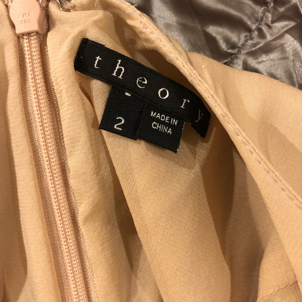 Theory silk dress size 2